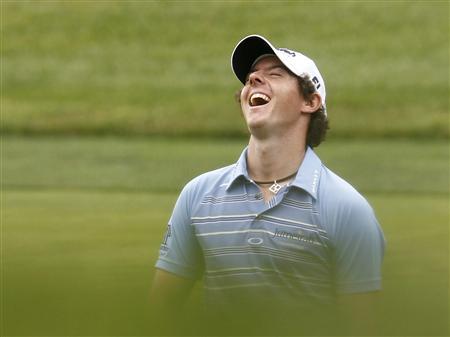 rory mcilroy us open pictures. Rory McIlroy eagles to go 10